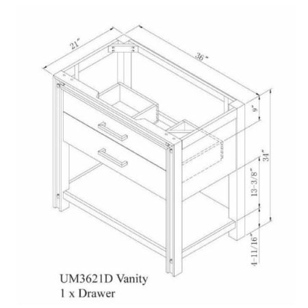 A large image of the Sagehill Designs UM3621D Sagehill Designs UM3621D
