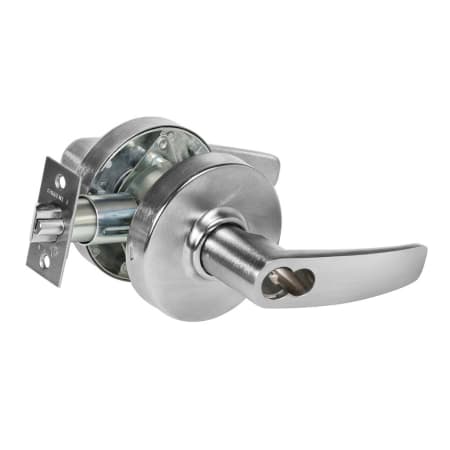 A large image of the Sargent 6010G37LB Satin Chrome