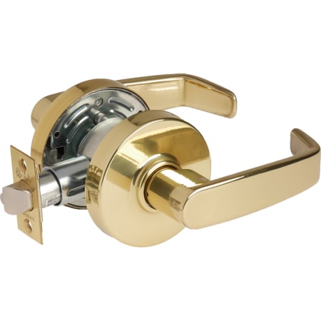 A large image of the Sargent 7U15LL Polished Brass