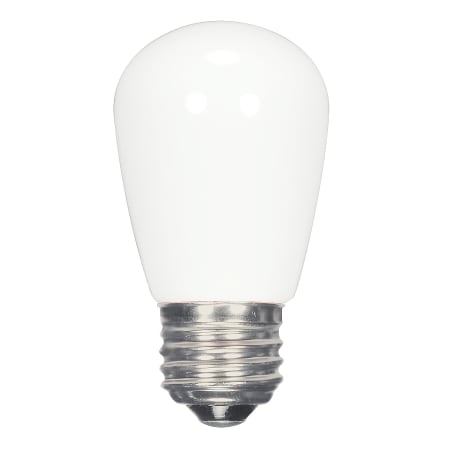 A large image of the Satco Lighting S9175 Coated White