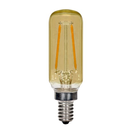 A large image of the Satco Lighting S9873 Transparent Amber