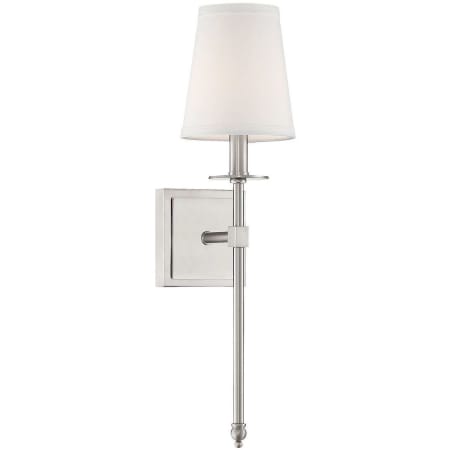 A large image of the Savoy House 9-302-1 Satin Nickel