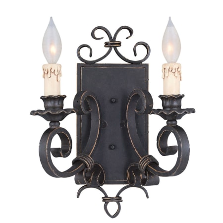 A large image of the Savoy House 9-4318-2 Forged Black