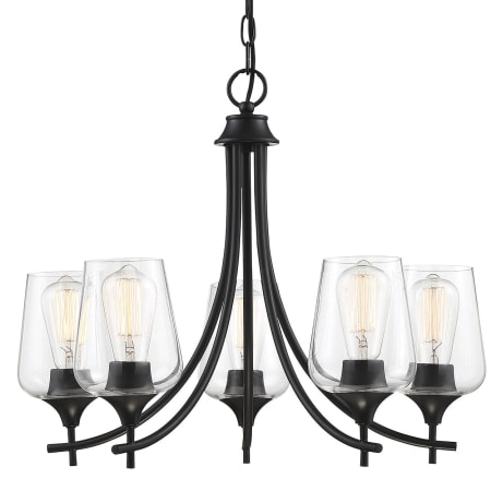 A large image of the Savoy House 1-4032-5 Black