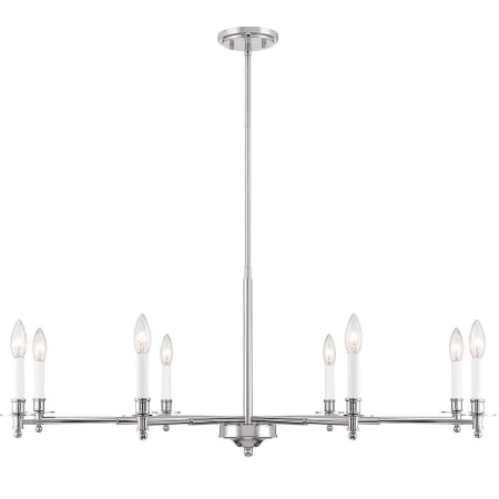 A large image of the Savoy House 1-4412-8 Polished Nickel