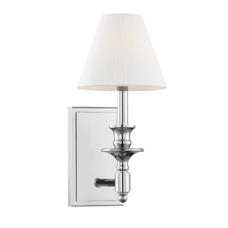 A large image of the Savoy House 9-0700-1 Polished Nickel