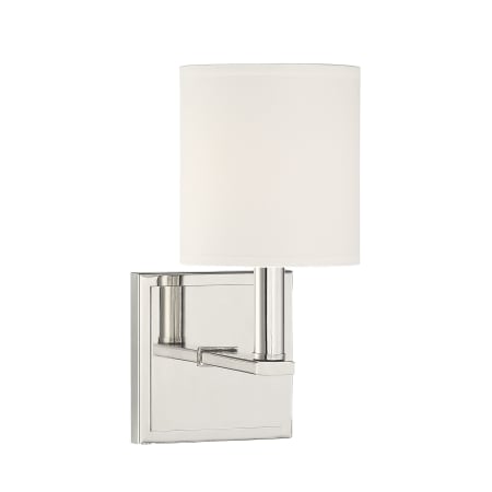 A large image of the Savoy House 9-1200-1 Polished Nickel