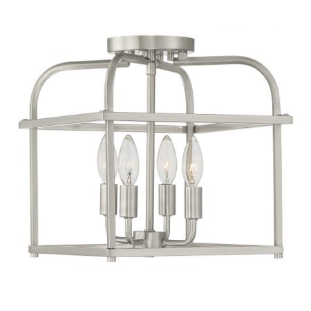 A large image of the Savoy House M60061 Brushed Nickel