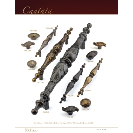 A large image of the Schaub and Company 998 Cantata Collection