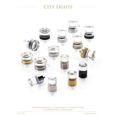 A large image of the Schaub and Company 56 City Lights Collection