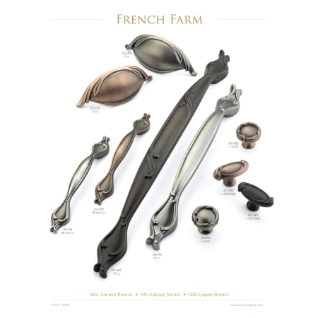 A large image of the Schaub and Company 260 French Farm Collection