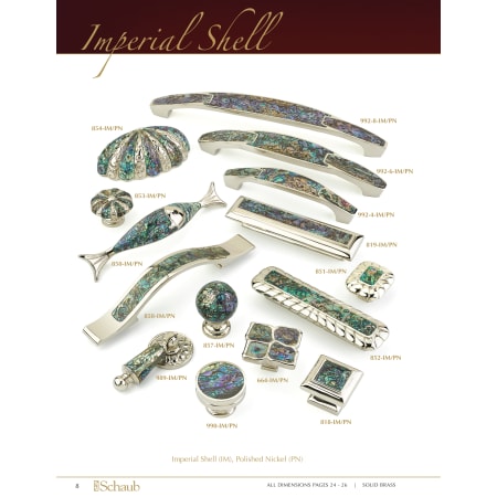 A large image of the Schaub and Company 818-25PACK Imperial Shell