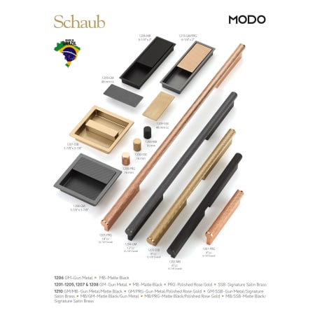 A large image of the Schaub and Company 1202 MODO Collection