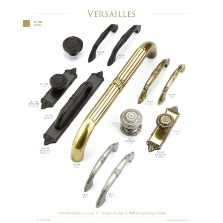 A large image of the Schaub and Company 751-10PACK Versailles