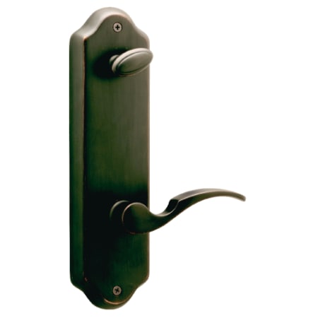 A large image of the Schlage FA359-FLO-STA-RH Aged Bronze