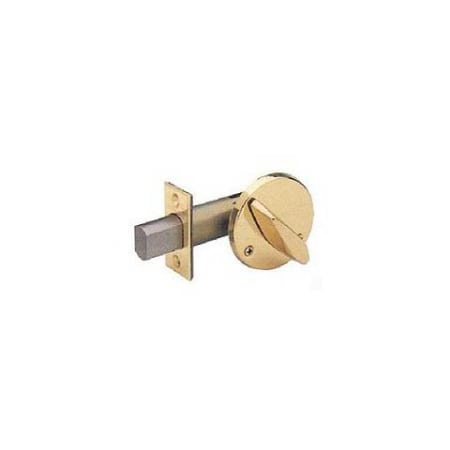 A large image of the Schlage B680 Polished Brass