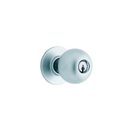 A large image of the Schlage A79PD-ORB Satin Chrome