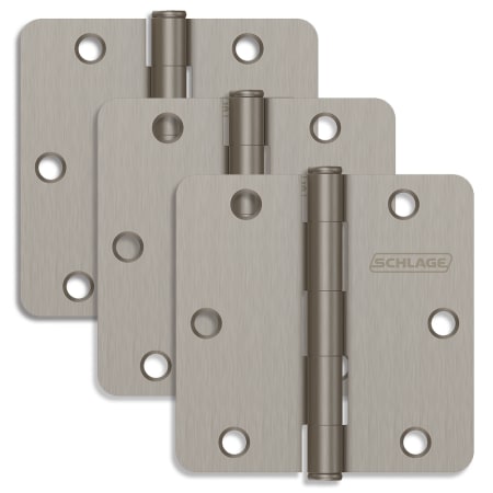 A large image of the Schlage 1012 Satin Nickel