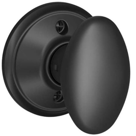 A large image of the Schlage F170-SIE Matte Black
