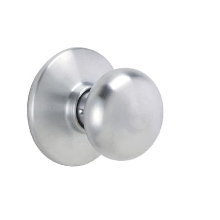 A large image of the Schlage A25D-PLY Satin Chrome