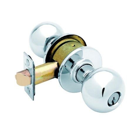 A large image of the Schlage A53PD-ORB Polished Chrome