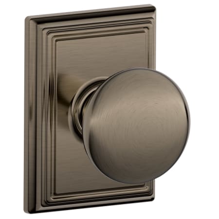 A large image of the Schlage F10-PLY-ADD Antique Pewter
