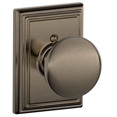 A large image of the Schlage F170-PLY-ADD Antique Pewter