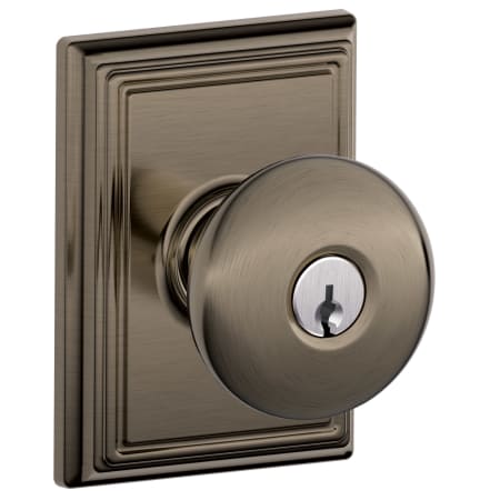 A large image of the Schlage F51A-PLY-ADD Antique Pewter