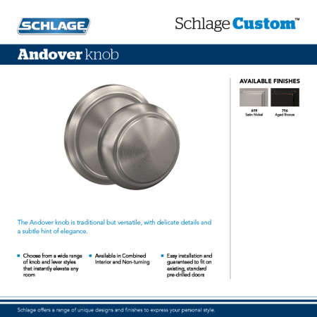 A large image of the Schlage FC21-AND-ALD Alternate View