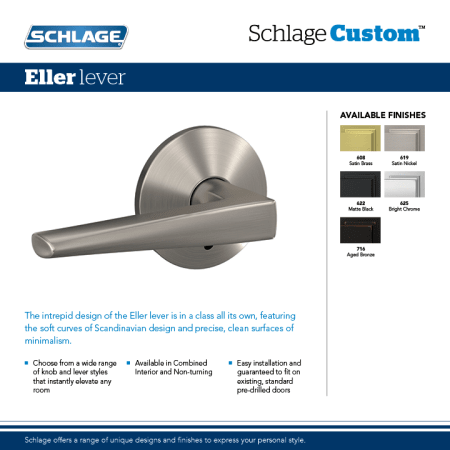 A large image of the Schlage FC21-ELR-KIN Alternate View