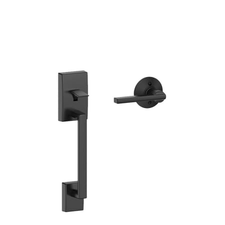 A large image of the Schlage FE285-CEN-LAT Matte Black