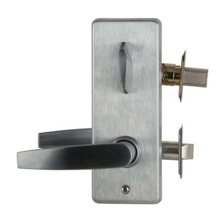 A large image of the Schlage S210PD-JUP Satin Chrome