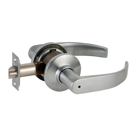 A large image of the Schlage S40D-NEP Satin Chrome