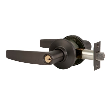 A large image of the Schlage S51PD-JUP Oil Rubbed Bronze