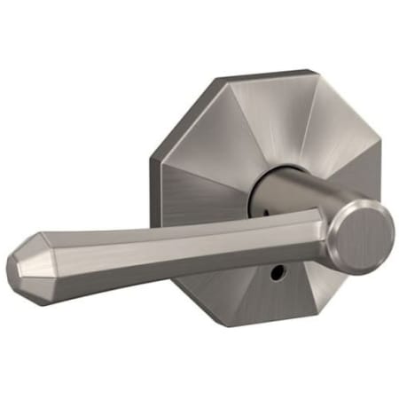 A large image of the Schlage FC21-DMP-RWD Satin Nickel
