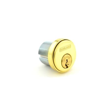 A large image of the Schlage 20-700C114 Polished Brass