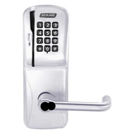 A large image of the Schlage AD-200-MS-70-MSK-TLR-BD Satin Chrome