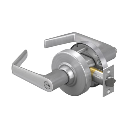 A large image of the Schlage ALX50-SAT Satin Chrome