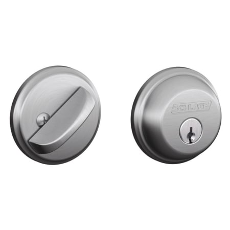 A large image of the Schlage B60 Satin Chrome