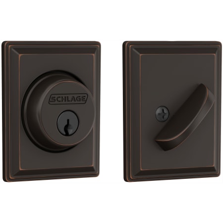 A large image of the Schlage B60-GDV Aged Bronze