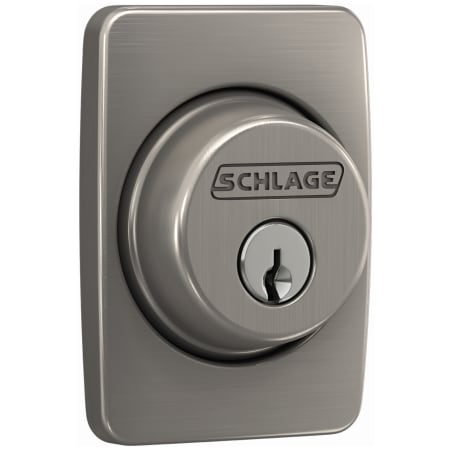 A large image of the Schlage B60-GEE Satin Nickel