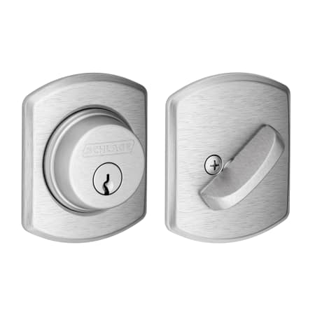 A large image of the Schlage B60N-GRW Satin Chrome
