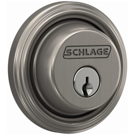 A large image of the Schlage B60-IND Satin Nickel