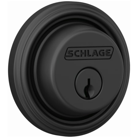 A large image of the Schlage B60-IND Matte Black
