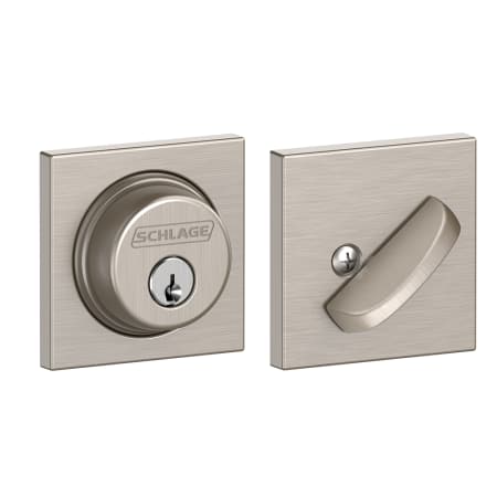 A large image of the Schlage B60N-COL Satin Nickel