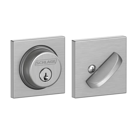 A large image of the Schlage B60N-COL Satin Chrome