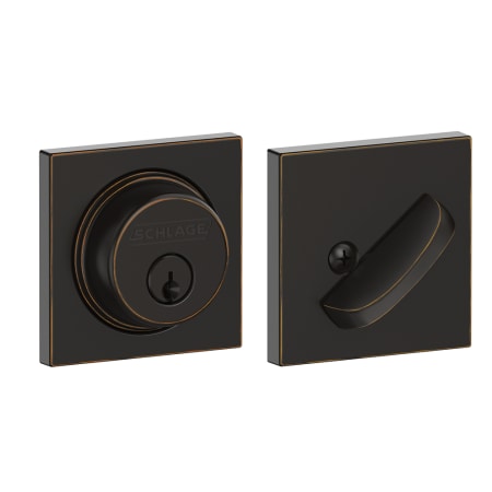 A large image of the Schlage B60N-COL Aged Bronze