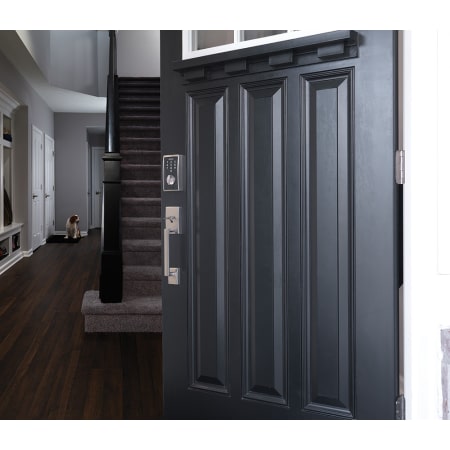 A large image of the Schlage BE375-CEN Open Door