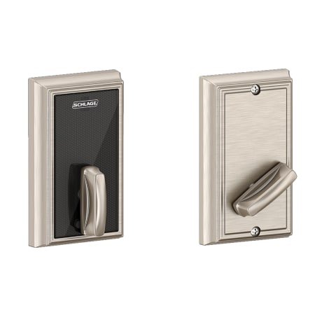A large image of the Schlage BE467-ADD Satin Nickel