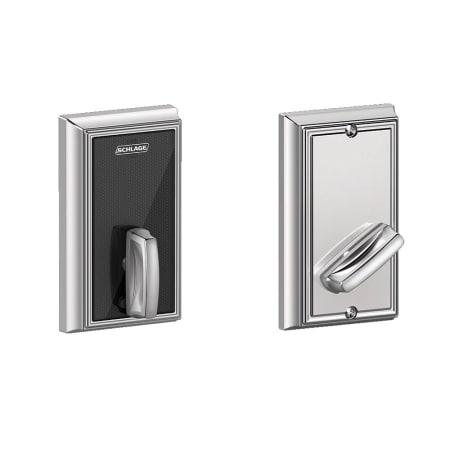 A large image of the Schlage BE467-ADD Bright Chrome